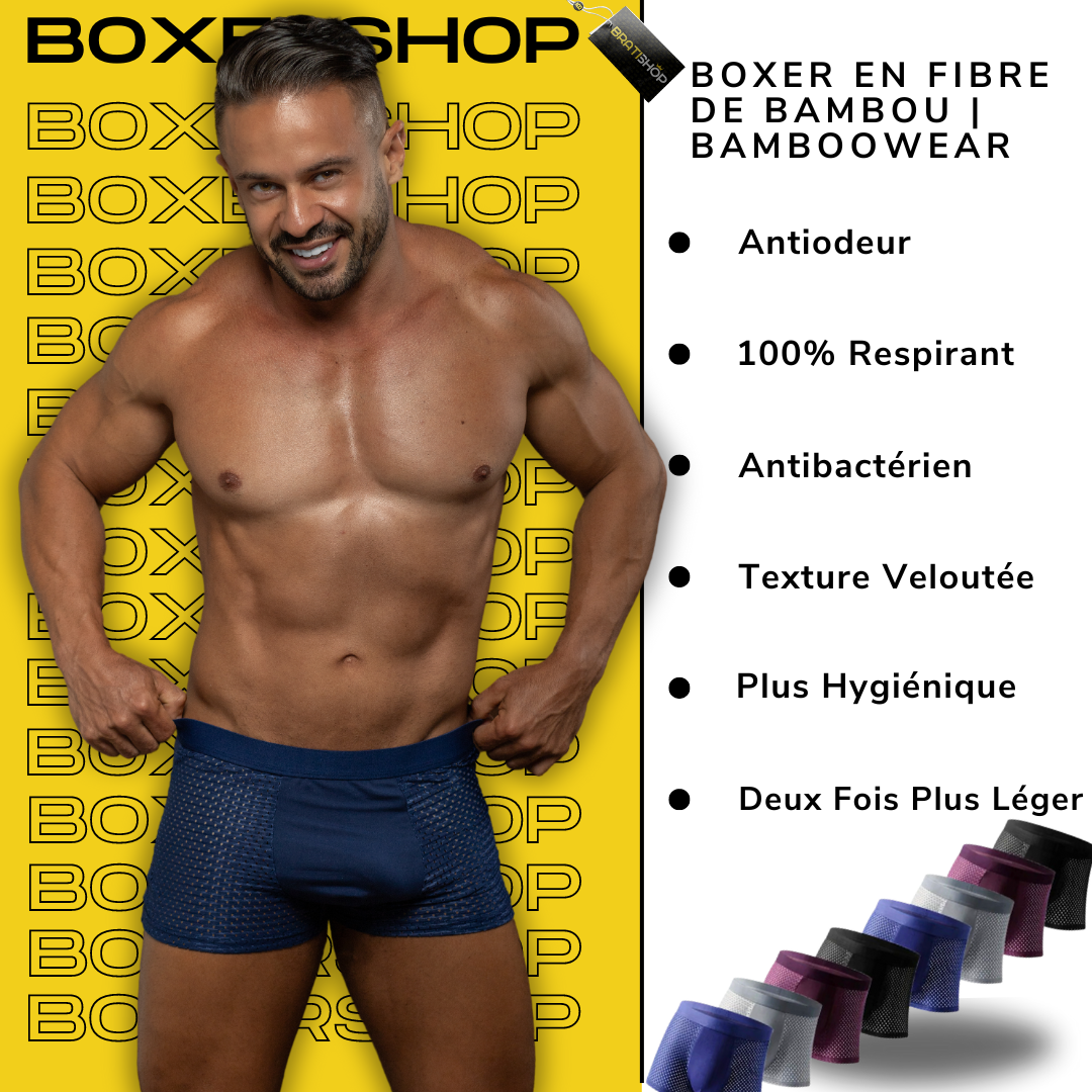 BOXERS EN FIBRE DE BAMBOU | BAMBOOWEAR